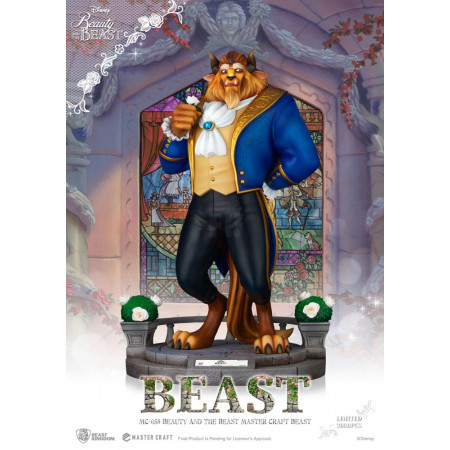 Disney Master Craft socha Beauty and the Beast Beast 39 cm